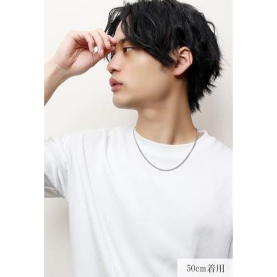 Phiten KJ Limited Edition Titanium Necklace Figaro Length 4060cm (50cm) Width 3.3mm Chain Mens Womens Made Japan
