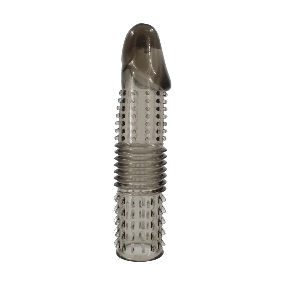 Sexspielzeug für Männer Silikon Penis Hülle Ejakulationsverzögerung Vergrößerung Langlebiger Analplug Stimulator Vagina Kein Vibrator für Frauen