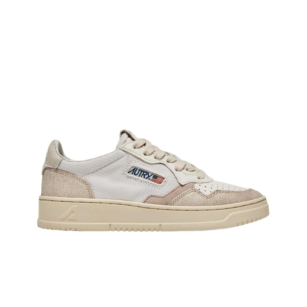 AUTRY Medalist Low Leather Sneakers White