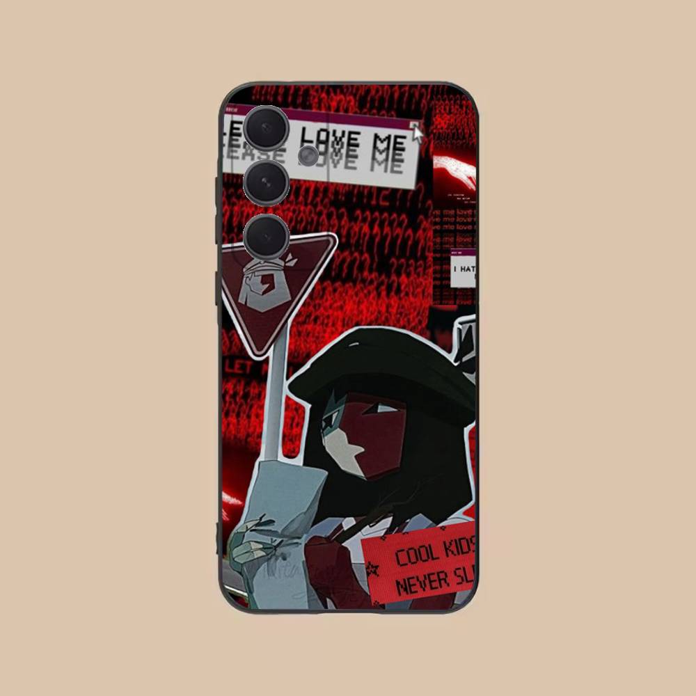 

E-Ena Graphic Joel G Ena Phone Case For Samsung S25,24,21,22,23,20,S30,Ultra,Plus,Fe,Lite,Note,5G Black Cover SamsungS21plus