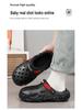 Fleece-Lined Cotton Slippers: Non-Slip, Soft Sole, Warm Office & Nurse Shoes for Autumn/Winter
