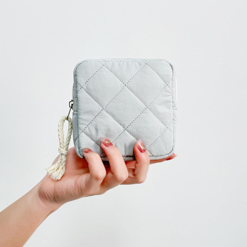 Travel Cosmetic Storage Bag With Butterfly Knot Pattern For Women And Teens