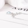 Tears Moonlight Stone Necklace for Women Ins Style Light Luxury Temperature Design High-end Pendant Collarbone Chain