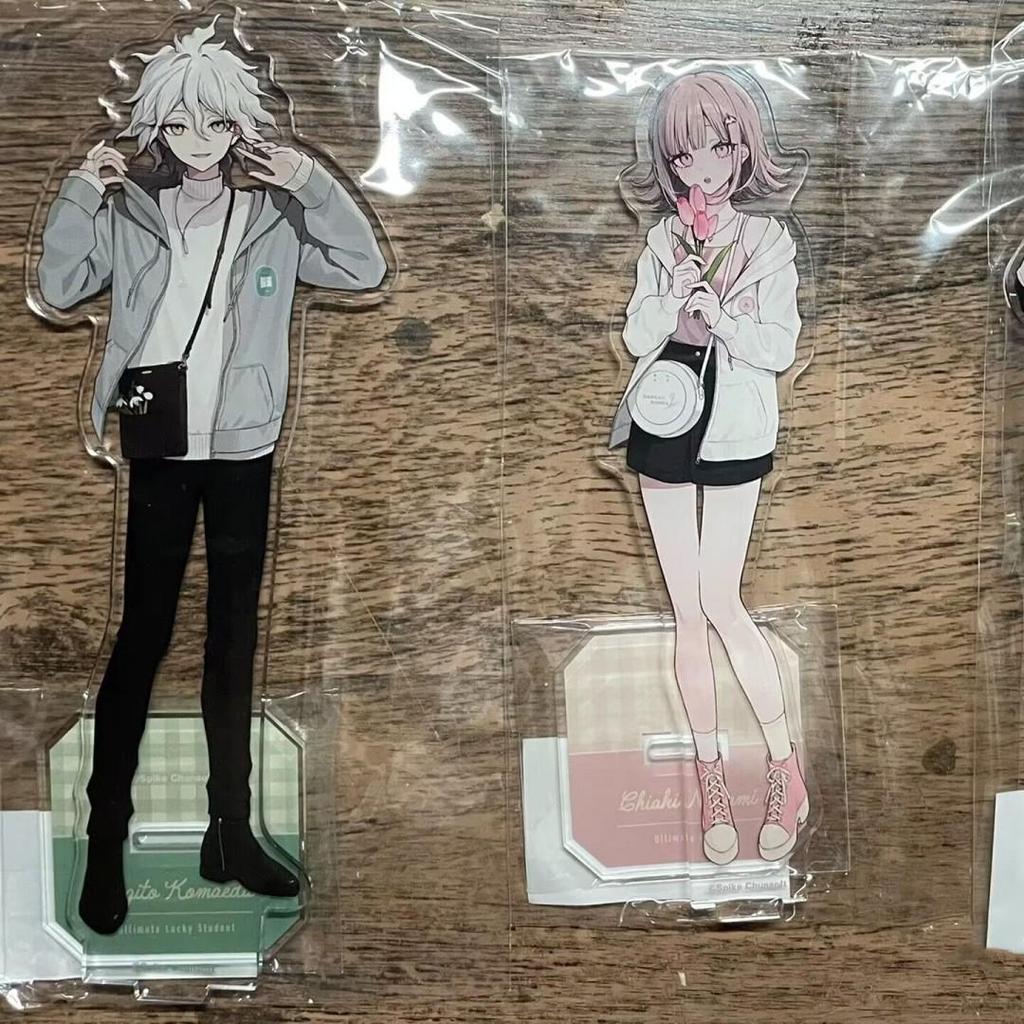 Danganronpa Akakura New Illustration Acrylic Stand: Chiaki Nanami, Kaede Akamatsu, Kyoko in Casual Wear