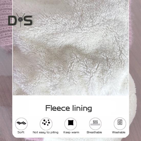 Pălărie de iarnă pentru femei cu eșarfă lungă integrată, groasă, tricotată, rezistentă la vânt, elasticitate ridicată, protecție completă, pentru călătorii în aer liber, șapcă vreme rece