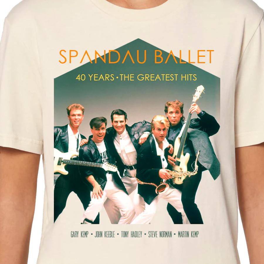 Spandau Ballet Band 40 Years Greatest Hits Unisex T-Shirt Alle Größen 1F2157 Unisex T-Shirt