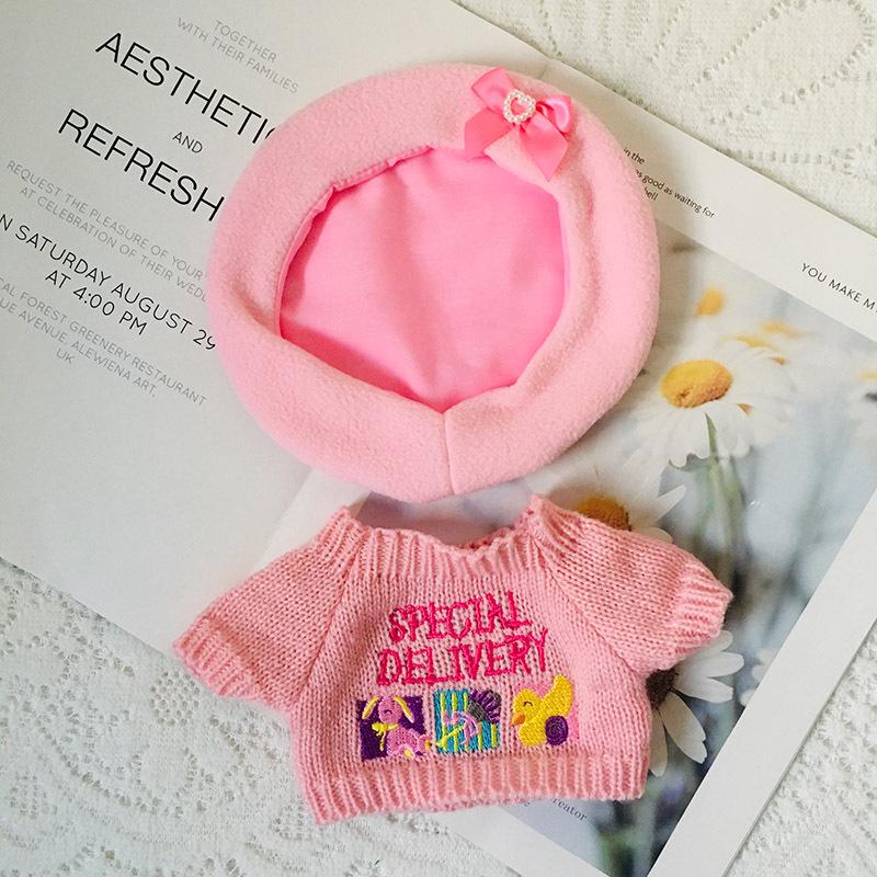 Medium 30cm Handmade Doll Clothes for Jointed Bear - S Size Belle Lulu Outfit Gift for Girls