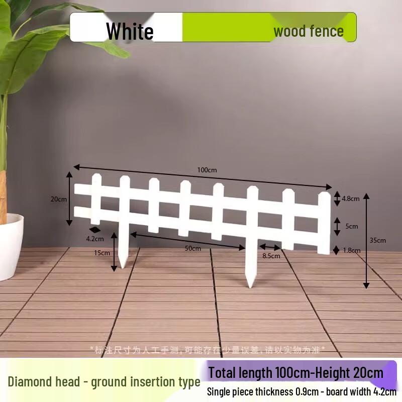 

Outdoor Garden Solid Wood Fence