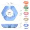 Reusable Silicone Snack Tray, Suitable for Stanley 40-ounce Handle-less Water Bottle, Snack Tray, Suitable for Outdoor Activitie