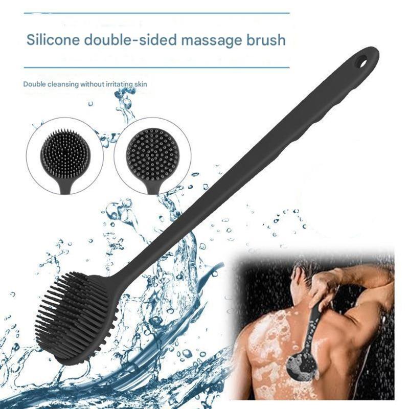 Set 1-4 Pezzi Spugna Corpo in Silicone Spazzola Esfoliante Morbida per Viso Massaggio Doccia Delicato e Pulizia della Pelle Accessori da Bagno