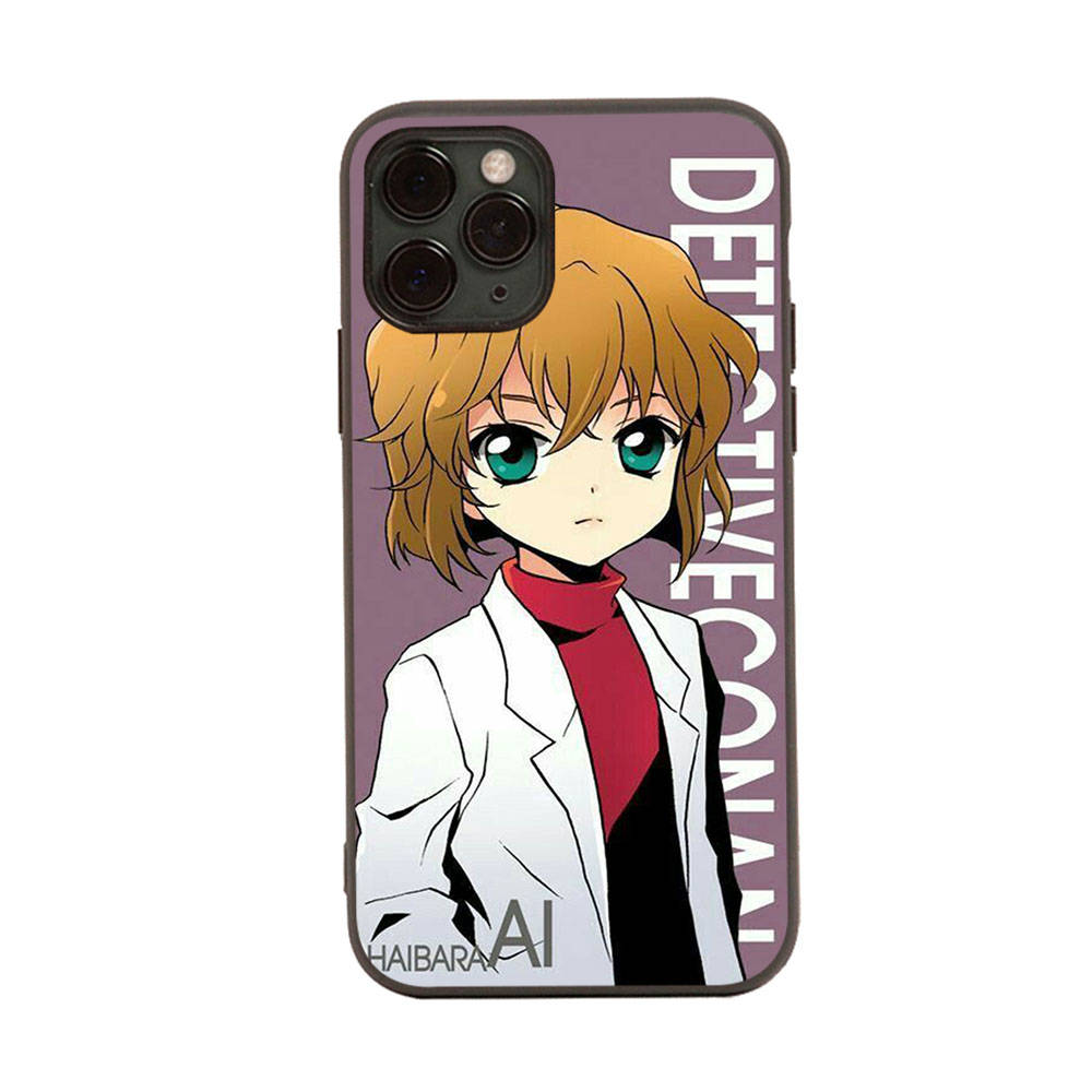 Case for Samsung A04 A14 A23 A34 A54 M23 M33 M52 M53 Realme 10 9 C30S C35 C55 VIVO Y02S Y21 Y51 X80 Pro Transparent Cover WI89 Detective Conan