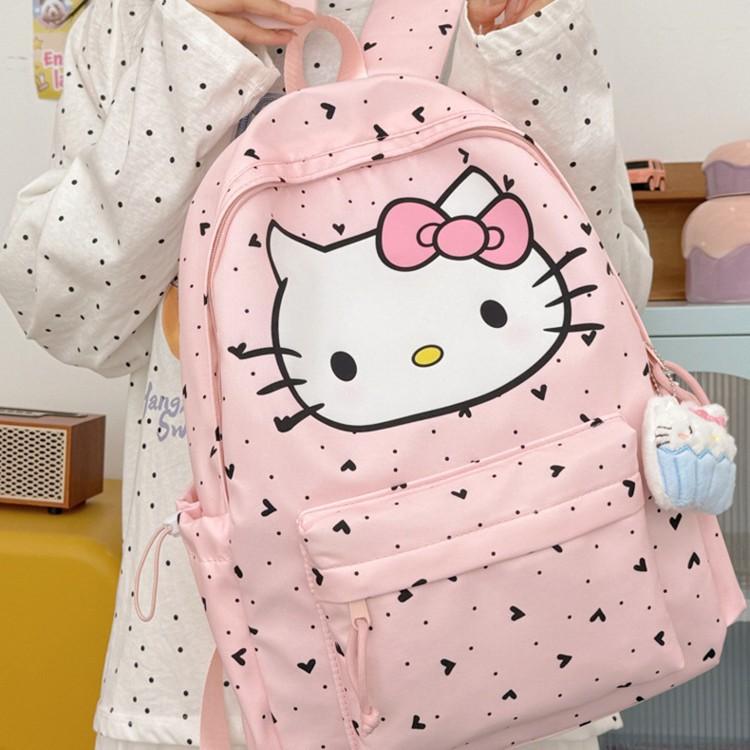 Schoolbag Out Graffiti Katie Backpack Cute Lightweight Breathable Wear Reducing Shoulder Strap Large Capacity School Bag Backpack