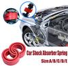 2PC Red Color Car Shock Absorber Spring Bumper Power Auto Buffers A/B/C/D/E/ Type Springs Bumpers Cushion Universal For Most Veh