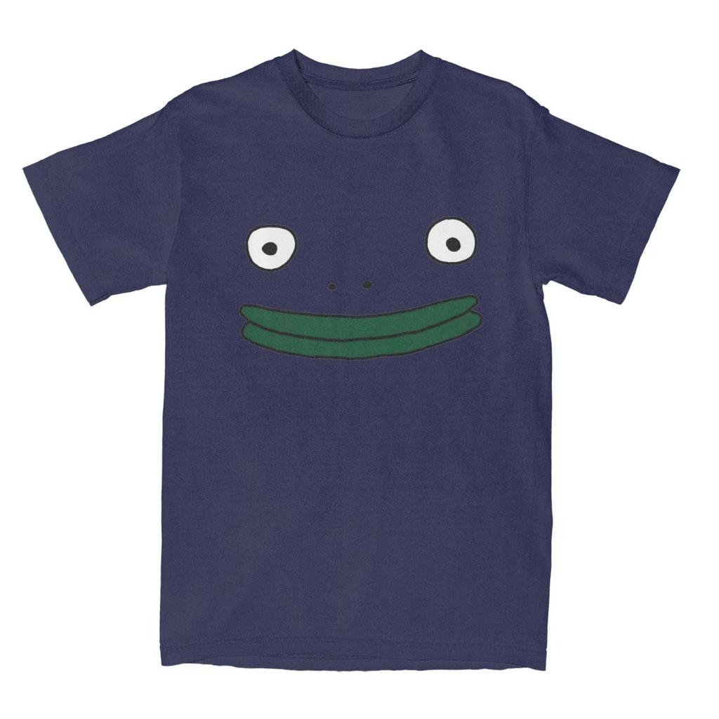 Mr Frog Smiling Friends TShirt Summer Cartoon Y2K Retro TShirts Cotton Hip Hop Tshirt For Man Short Sleeve Design Top Tees