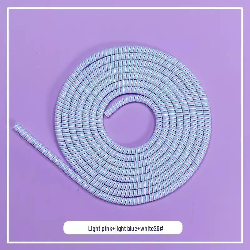 

Універсальний кольоровий захист від перегинів та зносу для кабелю даних мобільних телефонів