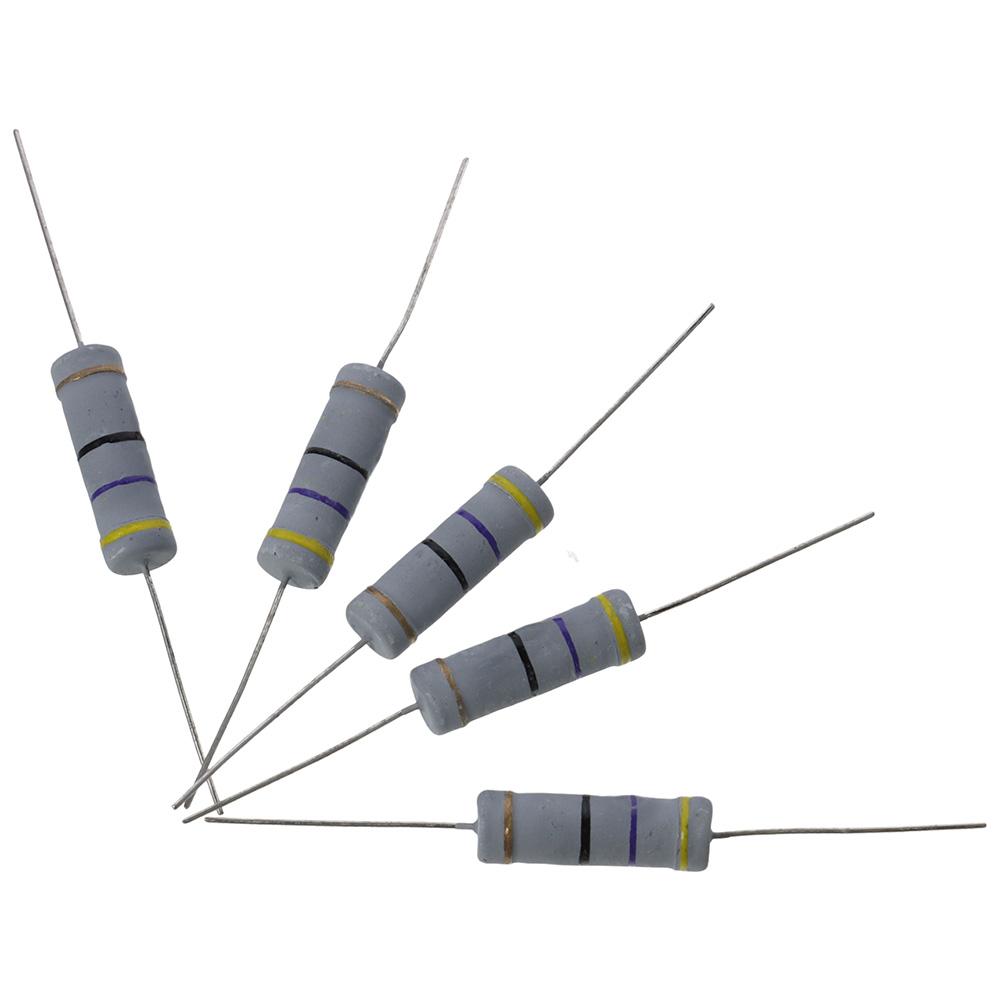 Metal Oxide Film 47 Ohm Resistor 5W 5% Tolerance  High-quality   and Experiments