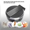Compact Car Ashtray with Li Odor Resistant Cigarettes Holder Vehicle Cupholder Portable Ashtray ABS for Car Cup Holder
