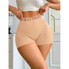 Pantaloncini Sportivi in Maglia con Lettere d'Amore a Vita Alta da Donna Europei e Americani