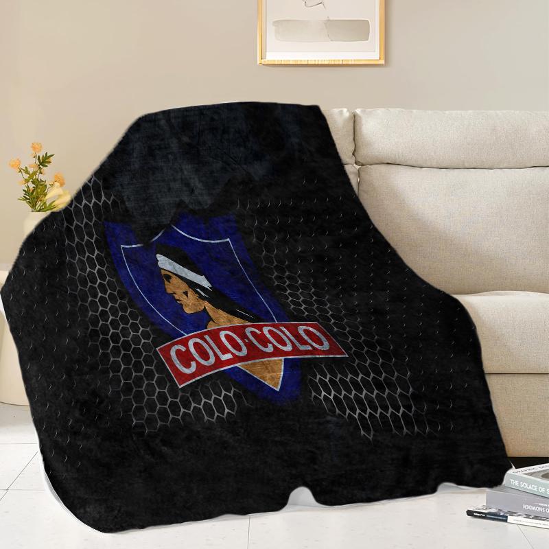 130x150cm Chile Club Social Y Deportivo Colo-Colos Blanket Air Conditioning Blanket Fashion Soft Blanket Office Bedroom