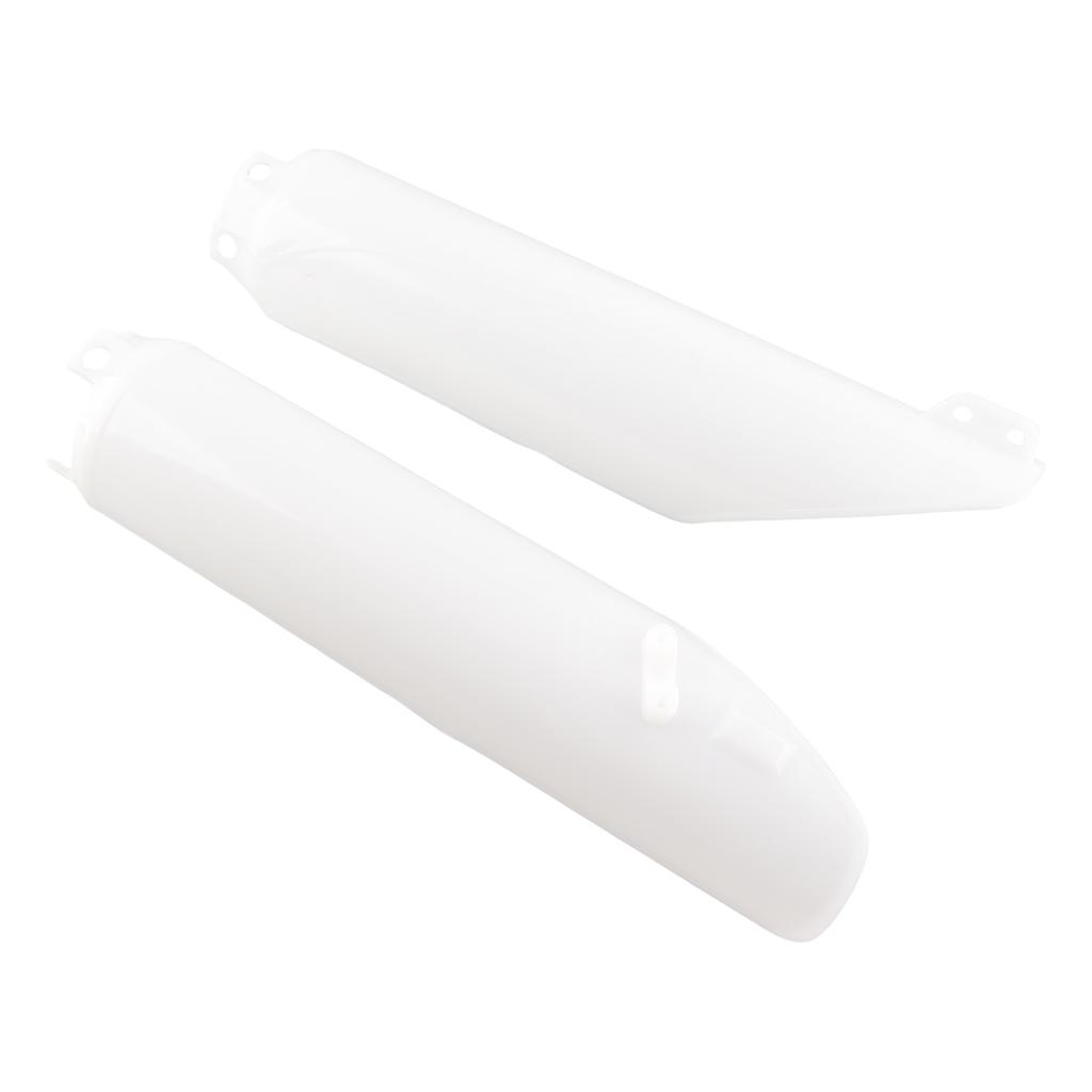 Motocycle Fork Guard Protector White Front Shock Guard Cover Replacement for CR125 CR250 CE500 CRF450 CRF 250