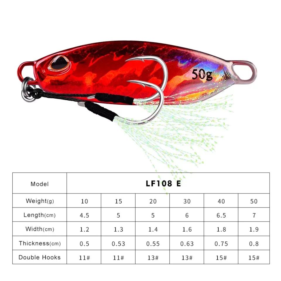 Metal Lure10g Special Fake Bait for Sea Bass Fishing Freshwater and seawater universal bionic lure