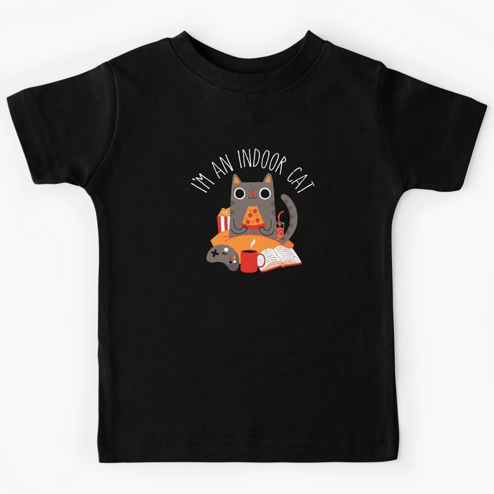 Indoor Cat Kids T-Shirt 160