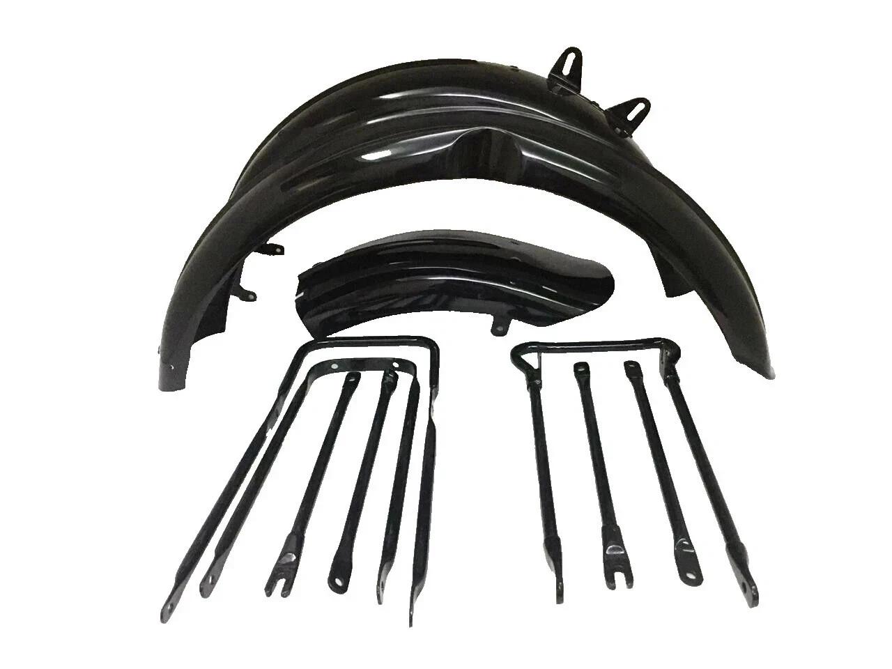 Fits For BSA B31 B33 Rigid Frame Front & Rear Mudguard With Stays