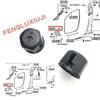 1pc for Toyota Corolla Levin Camry C-HR Highlander RAV4 Front Wall Side Board Foot Side Trim Plastic Nut