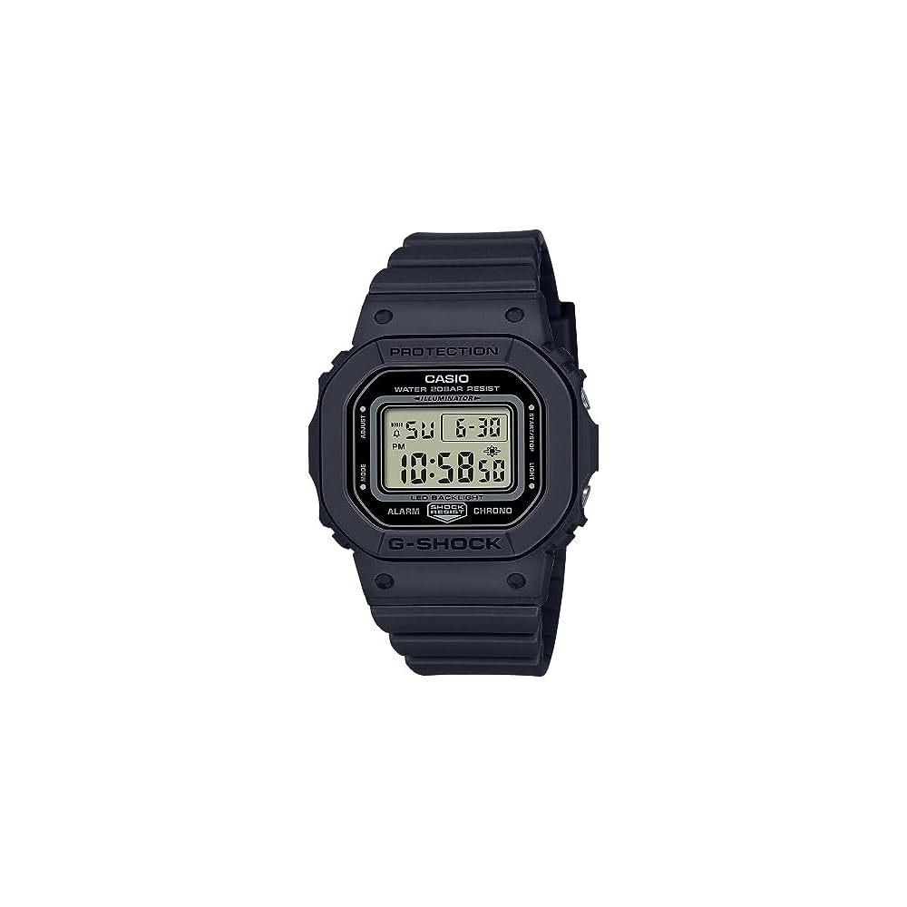 Casio G-Shock GMD-S5600BA-1JF Mid-Size Women s Watch Black Resin Strap 200m Water Resistant