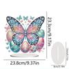 Acrylic Special Shape Butterfly Easter Eggs Table Top Diamond Painting Ornament Kits 5D DIY Diamond Art Tabletop Decorations