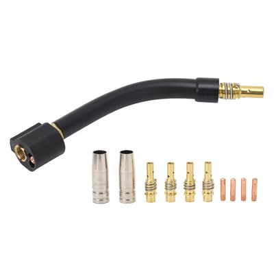 12-delige MIG Laspistool Accessoire Kit Elektrode Mondstuk Verbindingsstang Verbruiksartikel voor 15AK MAG