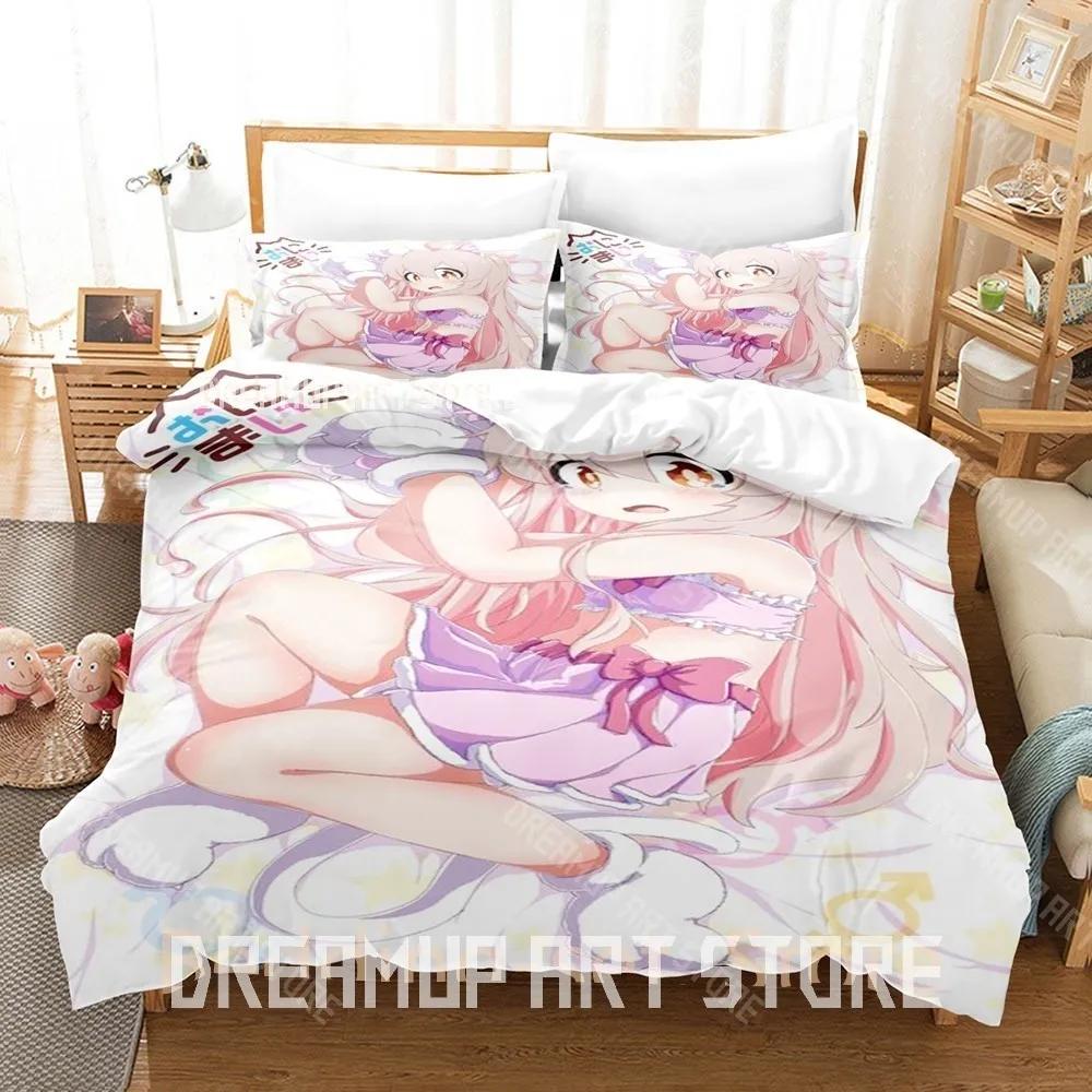 3D Print Onimai I'm Now Your Sister! Bedding Set Single Twin Full Queen King Size Bed Set Adult Kid Bedroom Duvetcover Anime