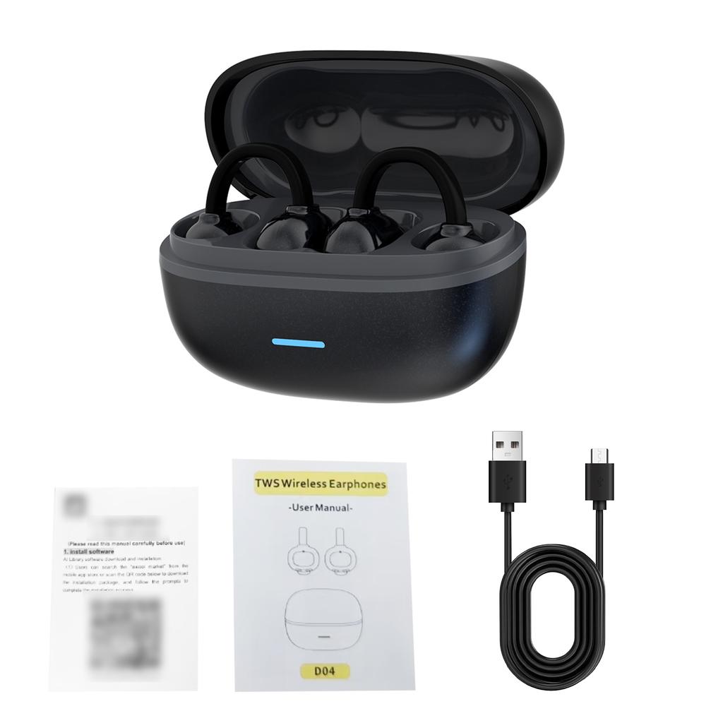 Wireless BT 5.4 Earbuds with AI Translation, Low Latency Gaming Headphones, Waterproof Sports Headset, Touch Control,