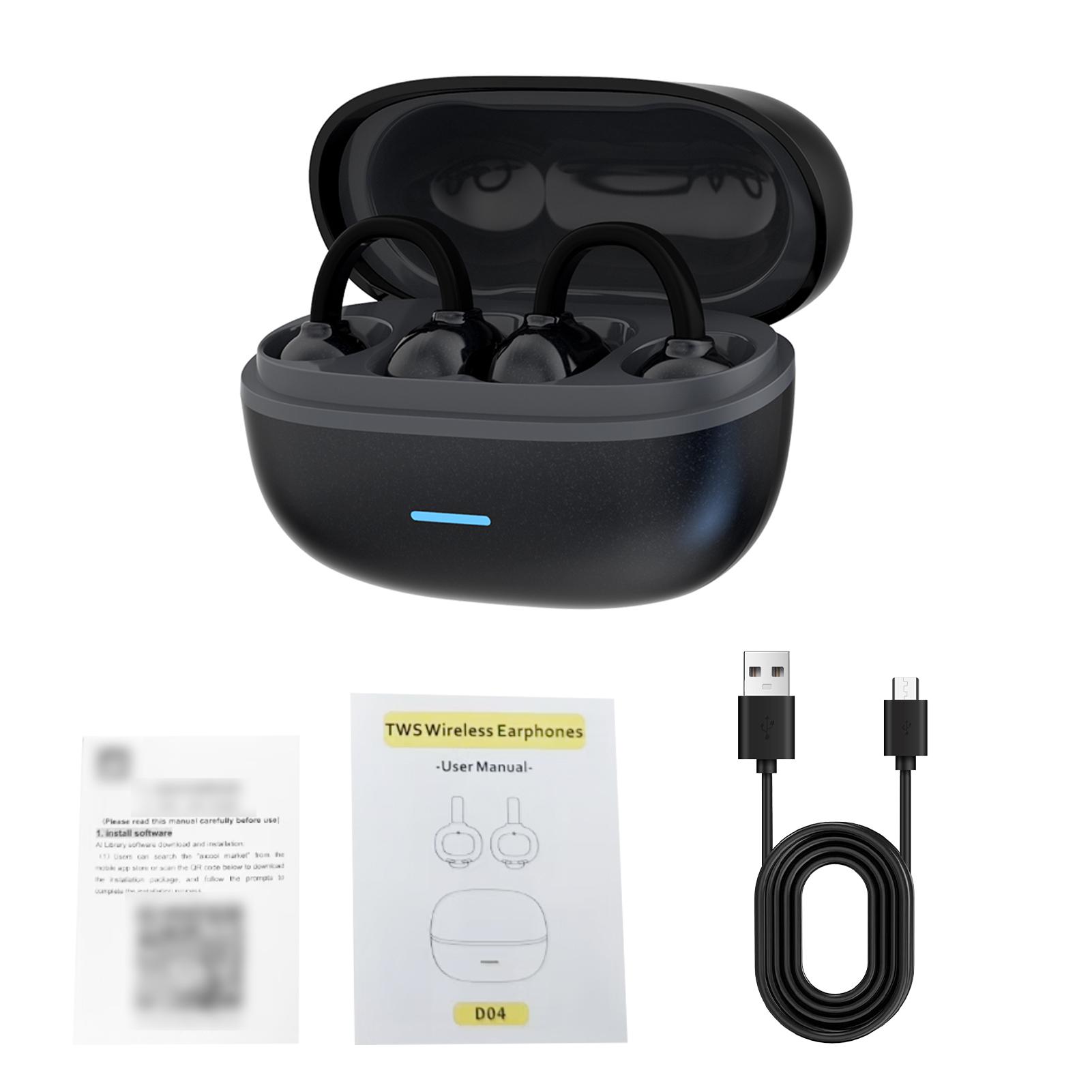 

Беспроводные наушники-вкладыши BT 5.4 с AI-переводом, игровые наушники с низкой задержкой, водонепроницаемая спортивная гарнитура, сенсорное управление, чёрный