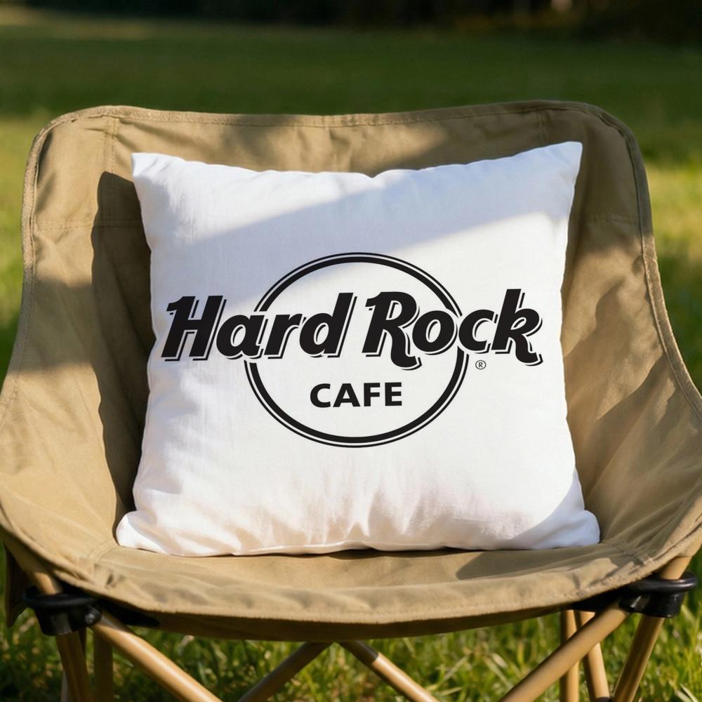 Luxury HHardcore Cafe Cushion Cover Soft Reversible Durable Pillow Cover MultiScene Use for Home Car Daily Comfort