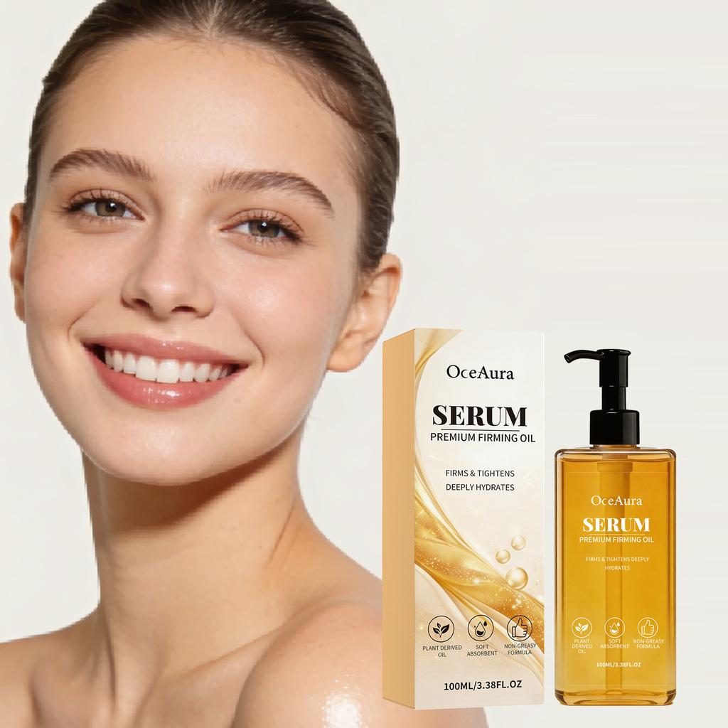 OCEAURA Skin Nourishing Oil, Natural Plant Extract, Lightweight & Non-Greasy, Fast Absorbing for Daily Body Care, Hydrating Face & Body Massage Oil