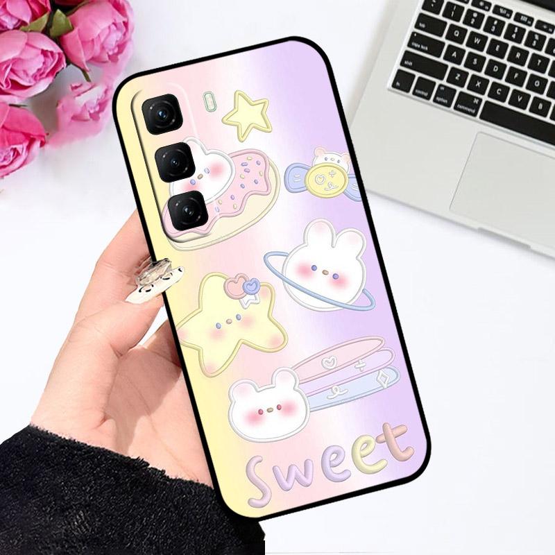 

Case For Infinix Hot 60Pro 60 Pro 4G X6885 Shockproof Silicone Soft TPU Phone Shell For Infinix Hot60 Pro Cover Funda Capa For Infinix X6885