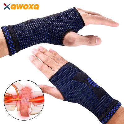 1PC Professional Wristband Compression Wrist Guard Arthritis Brace Support Elastic Palm Glove For Men Women Sports