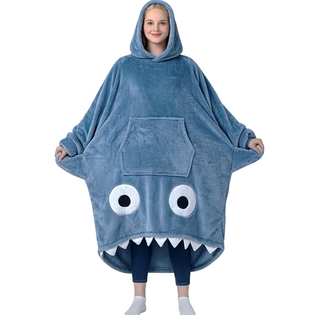 Men's And Women's Hoodies, Blankets, Couple's Pajamas, Warm Home Animals, Extended Wide Pajamas