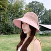 Fashionable Versatile Bow Fisherman Hat For Women, Summer Outdoor Casual Sunshade Hat, Face-Enhancing Little Sun Hat