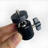 360° Rotating Universal Metal Phone Clip & Tripod Ball Head for Live Broadcasts & DSLR Cameras