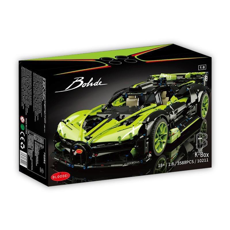 Sports Car Series 10211 Technic Building Blocks - High Difficulty, Compatible with Lego for Adults 6