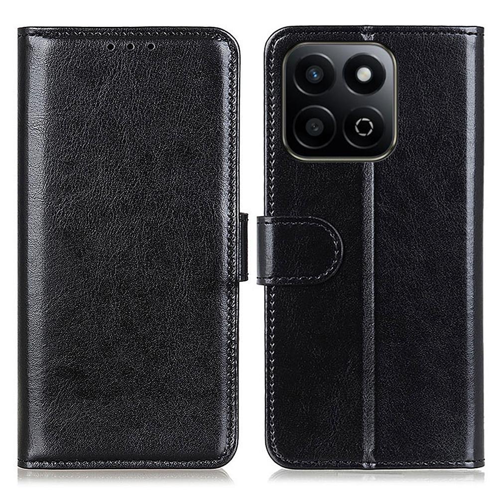 For Honor X7c 5G/X7c 4G/200 Smart 5G/Play 60 Plus 5G Case Crazy Horse Texture PU Leather Phone Stand Cover