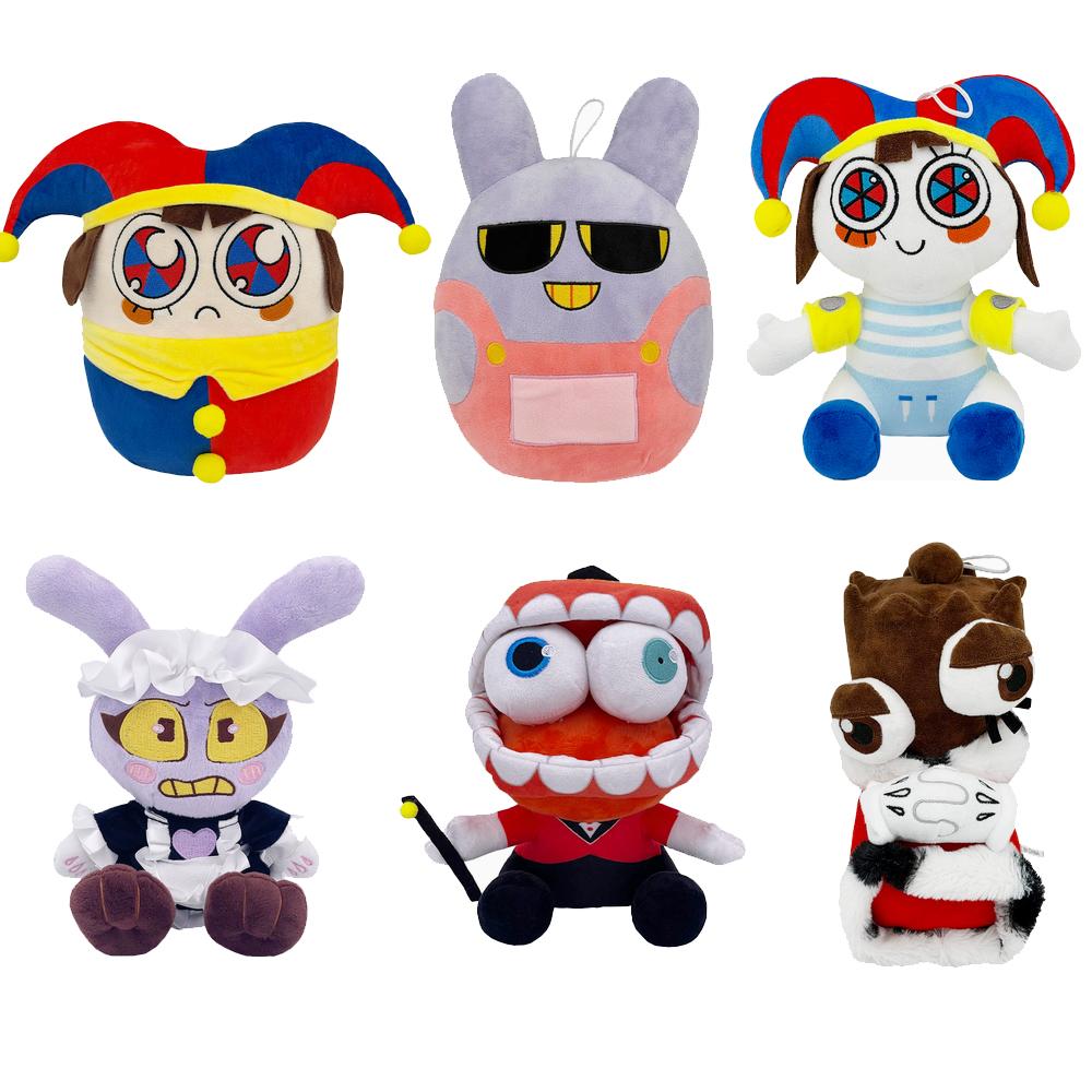.The Amazing Digital Plush Toys Amazing Circus Clown Rabbit Plush Dolls Periphery Stuffed Toys Adults Gifts