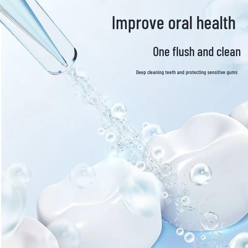 Portable Rechargeable Water Flosser for Teeth Cleaning and Tartar Removal