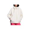 Fila Solid Color Zip-Up Hooded Sports Jacket Women Jackets Steam-White F11W414705F-IV