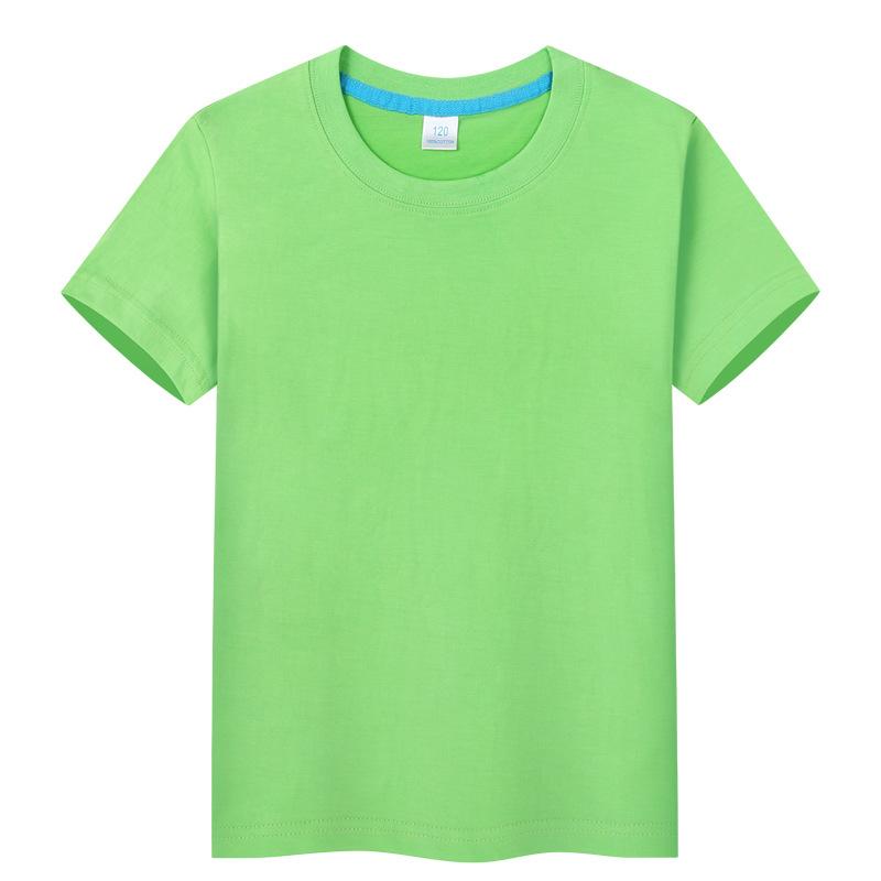 

Детская футболка конфетного цвета с короткими рукавами, классная форма для детского сада, пустая, нарисованная вручную 160