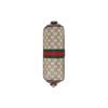 Gucci Ophidia GG Supreme Canvas Web Stripe Flap Crossbody Bag With Gold Double G Logo For Unisex Luxury Daily Use