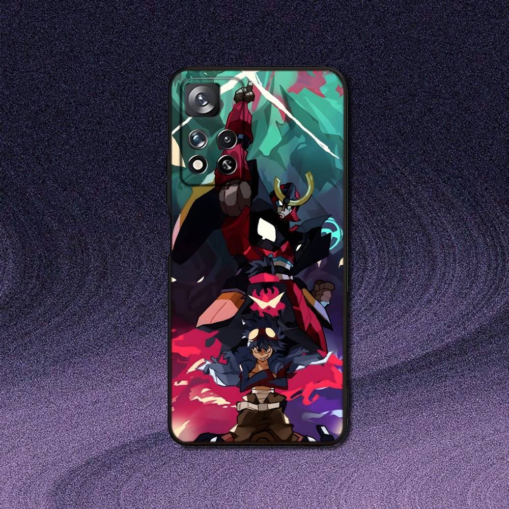 

Anime G-Gurren Lagann Phone Case For Samsung S 25,24,23,22,30,21,10,9,Ultra,Plus,Lite,FE,4,5G Black Soft Case Samsung S235G