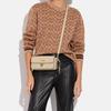 Coach Studio 20 Lock Closure Studded Decor Glove Tanned Leather Tote Shoulder Bag Small Women handbags Ivory CE763-B4IY
